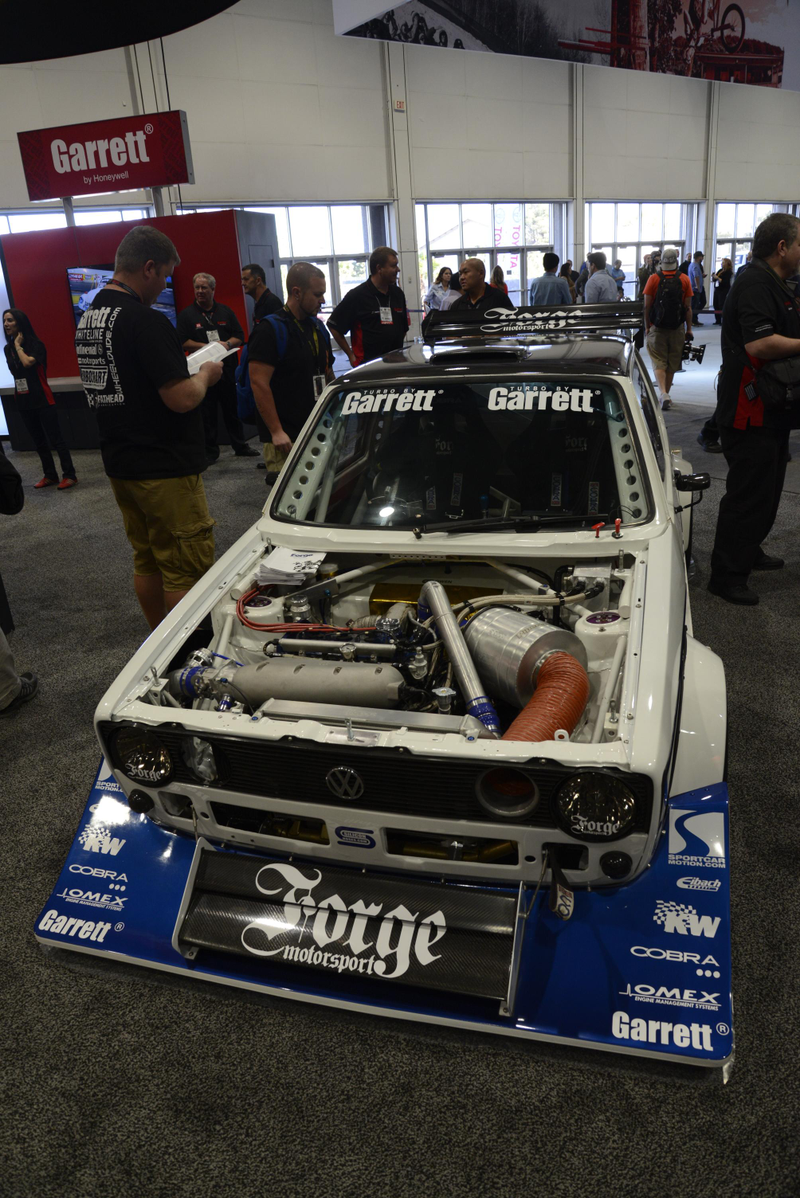 Illustration for article titled This Boosted MK1 Golf Screams For A Rapid Hillclimb
